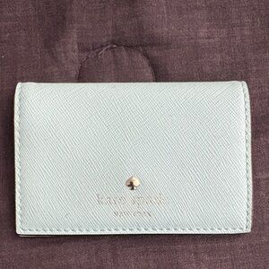 Kate Spade Mint Green Card Holder